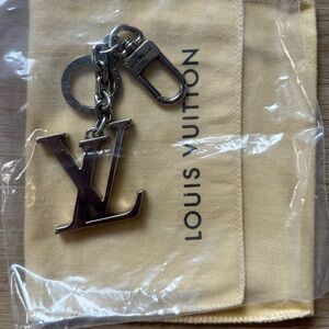 Louis Vuitton Initials Key Holder And Bag Charm